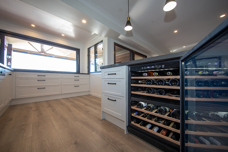 New wooden kitchen floor